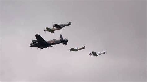 Lancaster Hurricane And Spitfires Raf Battle Of Britain Memorial