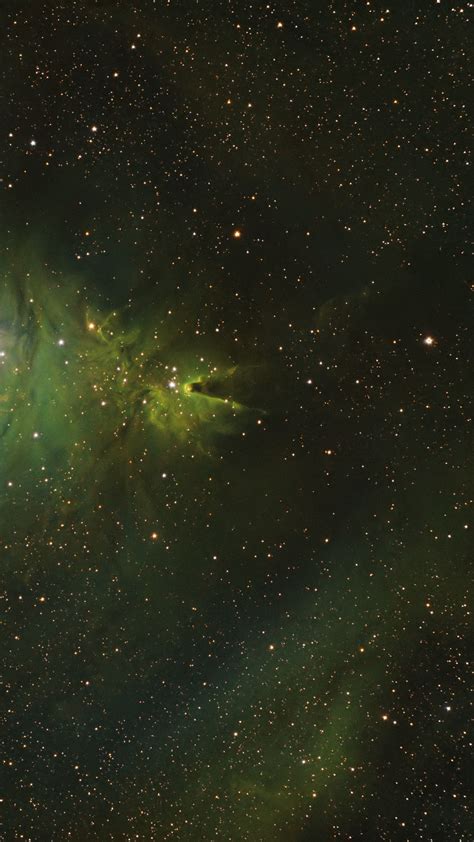 Download Wallpaper 1350x2400 Cone Nebula Nebula Glow Stars Space