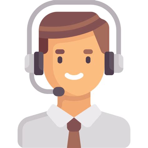 Call Center Agent Special Flat Icon