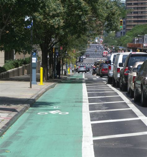 Crosstown Protected Bike Lanes Can Reduce The Number Of Bicycle