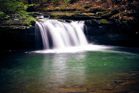 Blue Hole Falls At Fiery Gizzard Day Loop In Tracy City Tennessee