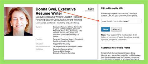 How To Customize Your Linkedin Profile Url — Video Avidcareerist