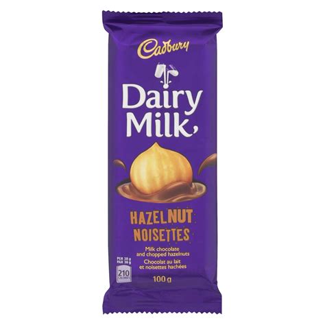 Cadbury Dairy Milk Hazelnut Milk Chocolate 100 G Powell S Supermarkets