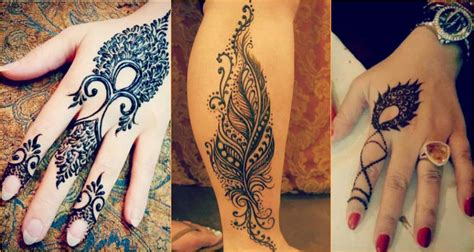 19 Beautiful Feather Henna Designs You Will Love To Try