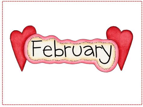 A Teachers Touch February Smartboard Calendar