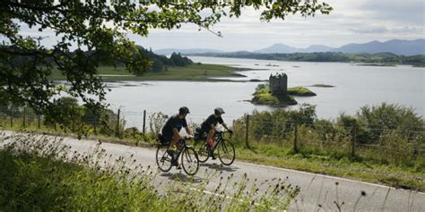 ‘tour De Scotland Cycle Trails On The Scottish West Coast