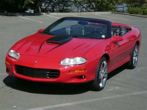 4th Gen Red 2000 Z28 Ss Chevrolet Camaro Convertible For Sale