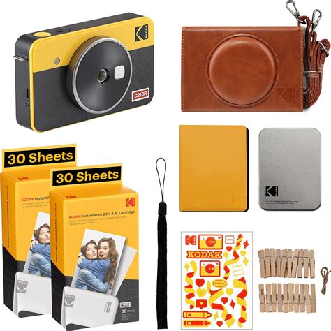 Kodak Mini Shot 2 Retro Accessory T Bundle Portable Wireless Instant Camera And Photo