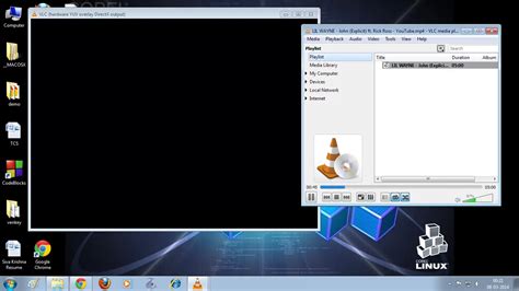 Vlc Player As Your Desktop Wallpaper Set Vlc Player Video As Your