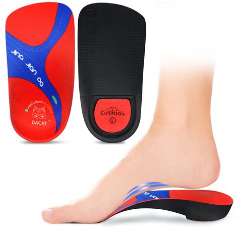 Plantar Fasciitis Insoles Pain Relief 12 Length High Arch Support Shoe