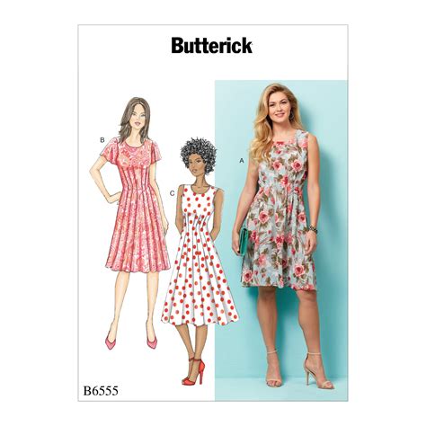 Butterick 6555 Misses Dress Dress Sewing Patterns Summer Dress Patterns Dress Patterns