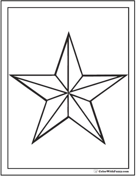 Free star coloring pages to print. 60 Star Coloring Pages Customize And Print PDF