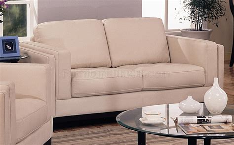 Contemporary Living Room 502461 Cream