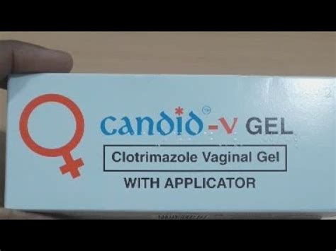Candid V Gel Clotrimazole Vaginal Gel Youtube