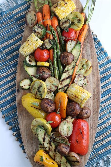 Easy Grilled Vegetables Recipe Veggie Recipes Vegetable Recipes