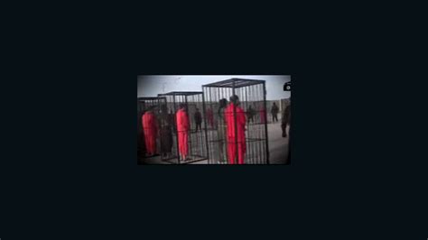 new isis video shows kurdish peshmerga soldiers in cages in iraq cnn