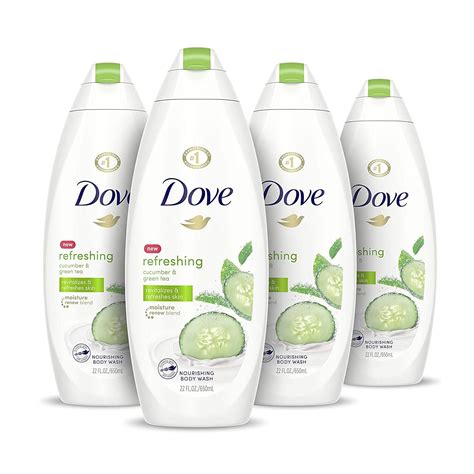 Dove Go Fresh Refreshing Body Wash Revitalizes And Refreshes Skin