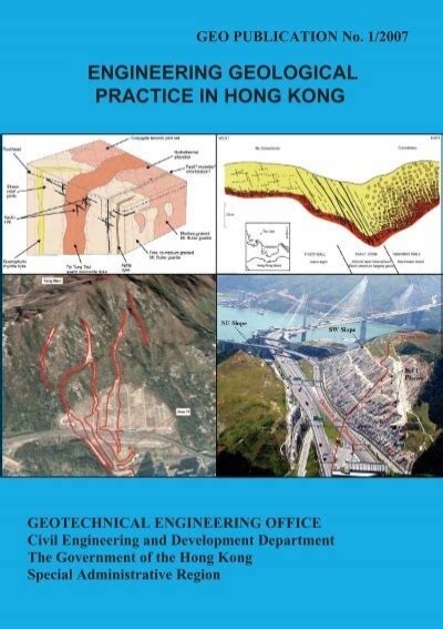 Engineering Geological Practice In Hong Kong