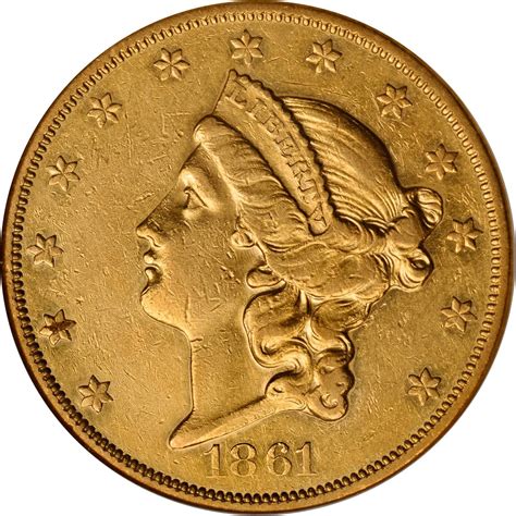 Value Of 1861 O 20 Liberty Double Eagle Sell Rare Coins