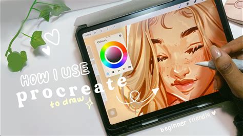 📎🧸🤍how I Use Procreate To Draw My Digital Art Process ⁎⁺˳ ༚ Youtube