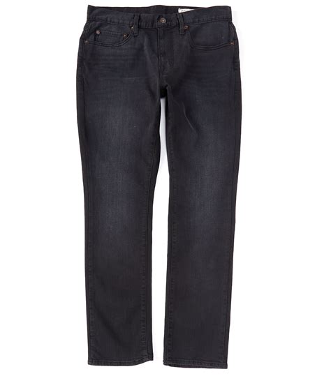 big and tall slim fit black stretch denim jeans dillard s