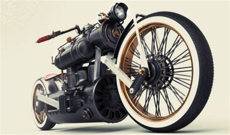 13289050081 600×352 Steampunk Motorcycle Concept Motorcycles