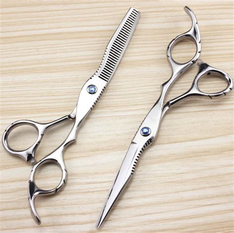 Professional 440c 6 Inch Sapphire Hair Scissors Set Hair Clipper