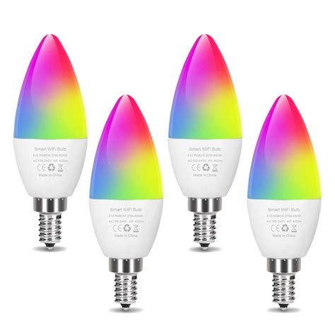 The Best Smart E12 Color Change Bulb Google Home - Home Tech