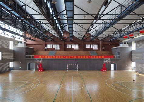 Jinhong Middle School Gymnasium China By Le Architects 谷德设计网