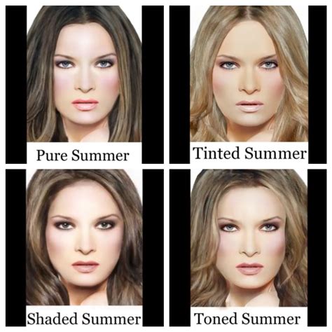 16 Tone Color System The 4 Summers Soft Summer Color Palette Soft