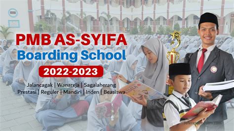 informasi masuk assyifa boarding school jalur seleksi mandiri dan inden 2022 2023 referensi muslim