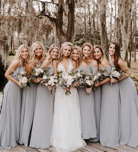 29 Gorgeous Wedding Colors For 2019 With Bridesmaid Dresses