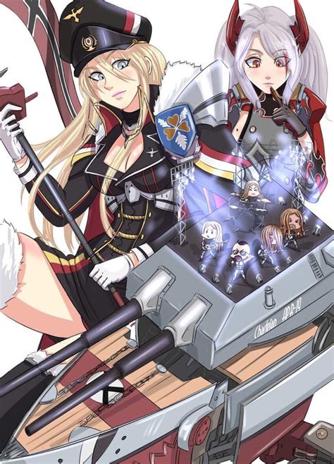 The Terror Of The Seas The Bismarck And The Prinz Eugen Azur Lane
