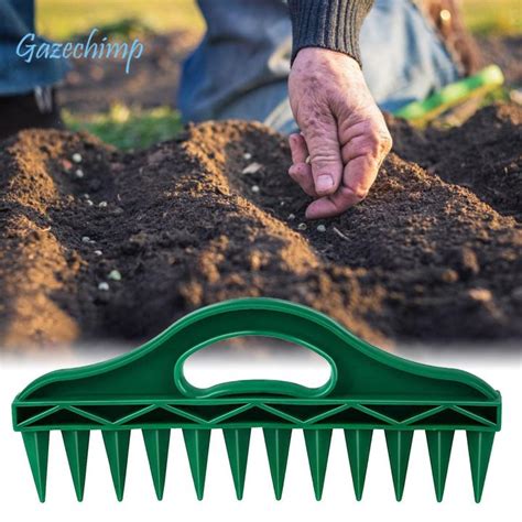 Gazechimp Seeds Planter Tool Sowing Hole Puncher Seeds Spacing Tool