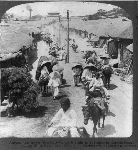 korea in the imperial era and japanese occupation 역사 복고 사진 사진