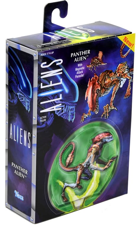 Best Buy Neca Aliens 7 Scale Action Figure Ultimate Kenner Tribute Panther Alien 51715
