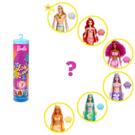 Mattel Barbie Color Reveal Doll Assorted Ct Fred Meyer