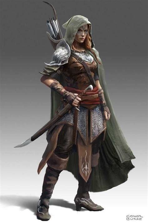DnD Female Clerics Rogues And Rangers Inspirational Imgur Dungeons And Dragons Characters