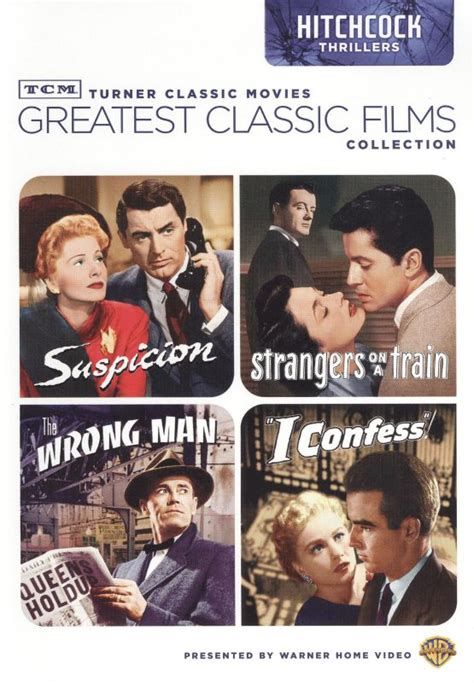 best buy tcm greatest classic films collection hitchcock thrillers [2 discs] [dvd]