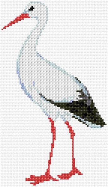 Stork Cross Stitch Designs