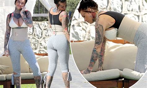 Jemma Lucy Parades Results Of Brazilian Butt Lift Daily Mail Online