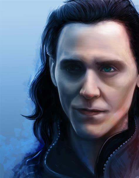 Loki Portrait Colored By Eeurekaep On Deviantart