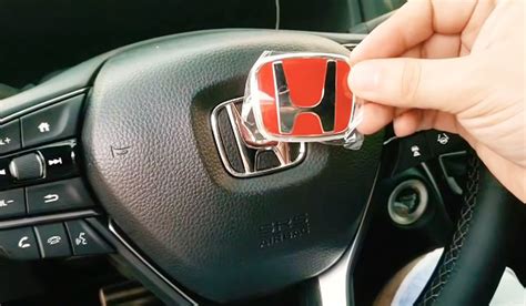 Can You Replace The Honda Accord Emblem On A Steering Wheel Honda