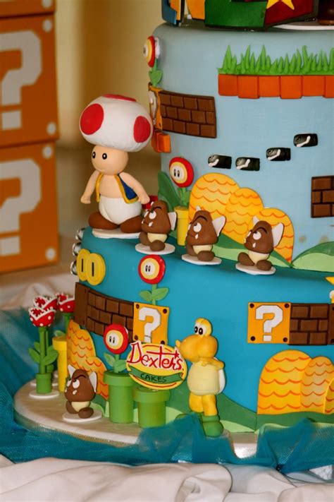 Birthday party — and it was a raging success. Super Mario Birthday Party Ideas | Super mario birthday, Mario bros cake, Mario birthday party