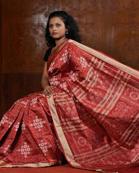 Orissa Sari Sambalpuri Saree Silk Sarees Saris Indian Fashion