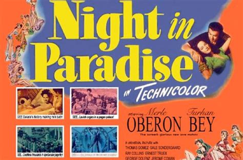 Night In Paradise Universal 1946 Classic Monsters