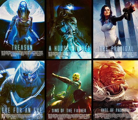 Mass Effect 2 S Epic Characters Get Their Own Iconic Posters Gallery Venturebeat