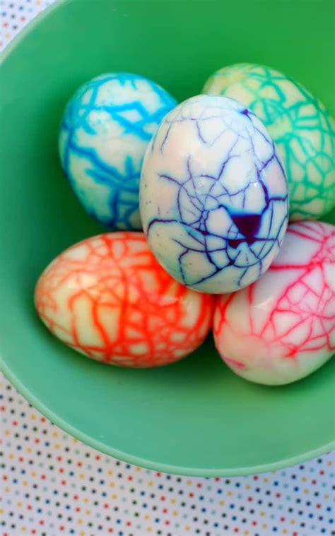Rainbow Easter Egg Decorating Diy Candy