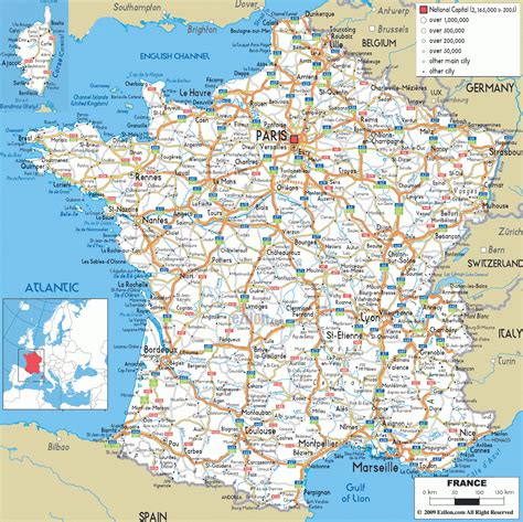 France Carte Europe Vacances Arts Guides Voyages