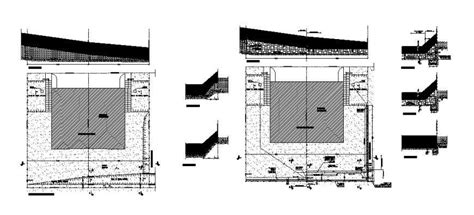 Retaining Wall Detail Plan 2d Drawing Autocad File Cadbull
